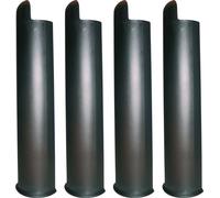 Jeu De Pieds De Lit Jeu De 4 Pieds Cadres À Lattes Merinos Flat Cap Noir