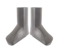Jeu de pieds de rechange pour béquille Ursus Big Foot - Gris