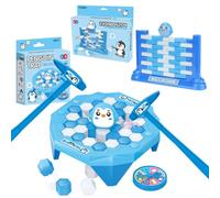 Jeu De Piège à Pingouin Échecs,Jeu De Société,Jeu De Table, Exercez Sens De l’Espace De Votre Enfant,Jeu De Divertissement En Famille Pour Penguin Peril Ice Pick Challenge.Convient Aux Enfants 3+