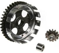 Jeu de pignon d'embrayage / pignon d'entraînement - 43/13 dents - pour moteur Rheinmetall - SR1, SR2, SR2E, KR50 - dents droites