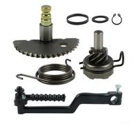 Jeu de pignons d'arbre à pignon fixe pour Kick Start pour scooters GY6 49cc compatibles avec moteur Bromfiet 139 QMB avec kit de réparation complet
