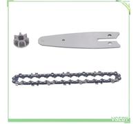 Jeu de pignons de chaîne de tronçonneuse - V GEBY - 4 pouces - Acier - Ergonomique - Haute dureté