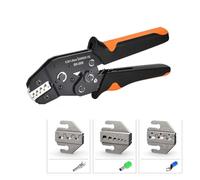 Jeu de pinces à sertir 58B for fils, mâchoires for bornes 2,8/4,8/6,3VH3,96/tubes/isolants, outils serrage électriques multifonctions(SN-58B 3Jaws)