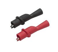 Jeu de pinces crocodile filetées