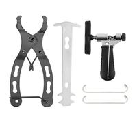 Jeu De Pinces De Chaîne De Vélo, Outil De Liaison À Dégagement Rapide, Outil D'installation De Démontage De Règle De Coupe De Chaîne De Vtt 5 Pièces