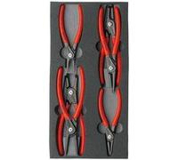 Knipex Jeux de pinces, sur plateaux en mousse Knipex Quantité:1