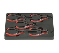 Jeu de pinces électroniques - KS TOOLS - 5 pièces - Chrome vanadium - Ouverture automatique