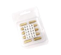 Jeu de Pinces en Laiton 4, 8mm, 20 Pièces pour Outil Rotatif