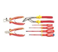 Jeu de 3 pinces + 4 tournevis isolés - 1000V FACOM VE.A2PB
