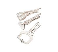 JEU DE PINCES ETAU POUR SOUDURE ET CARROSSERIE - 3 PCS