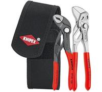 Jeu de pinces - KNIPEX - Cobra 125 mm & Multiprise 150 mm - Étui inclus - Acier - Noir