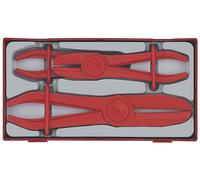 Jeu de pinces pour tuyaux TT1 tray 10- 15- 30mm 3 pièces Teng Tools TTHC03
