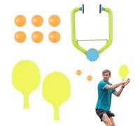 Jeu de Ping-Pong à Porte Réglable, Entraîneur de Tennis de Table Suspendu, Kit de Door Ping Pong Game pour Enfant Adulte, Jeu de Balles de Tennis de Table Suspendues pour Porte
