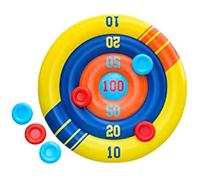 Jeu de Piscine - BESTWAY - Disc Champion - 1 plateforme - 6 frisbees - Multicolore