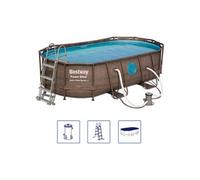 Jeu de piscine Power Steel Swim Ovale 427x250x100 cm 56714