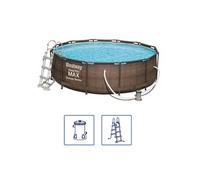 Jeu de piscine Steel Pro MAX Deluxe Series 366x100 cm 56709