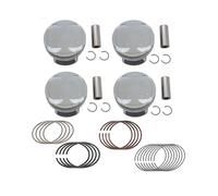 Jeu de Pistons et d'anneaux 23041-2E100 Compatible avec 1,8 L L4 Gas DOHC G4NB 1,8 L T 2010-2016(STD)