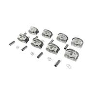 Jeu de pistons et d'anneaux pour moteur E53 E60 E63 E64 E66 4,8 L V8 N62B48 - Alésage standard 93,00 mm, diamètre de broche de poignet 21 mm, kit de 8 pièces