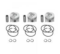 Jeu de pistons et segments de piston STD 78 mm compatibles avec le moteur D1105 for tracteurs B2910HSD B3030HSD B3030HSDC B3200HSD B3300U