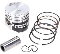 Jeu de pistons Naraku V.2 50ccm 39,00mm pour Piaggio 4T 2V