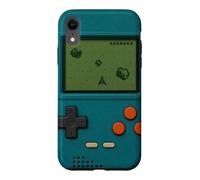 Jeu de Pixel rétro Portable années 80 Gaming Nostalgie Coque pour iPhone XR