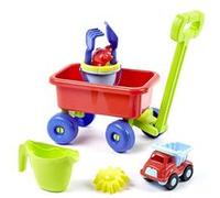 Ecoiffier – Jeu de plage – Chariot plage garni – Multicolore G – Fabriqué en France