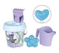 Jeu de plage Smoby Seau de plage garni Stitch 17 cm Multicolore G