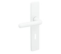 Plaques clé L pour poignées - polyamide blanc - Arcolor 8800 VACHETTE