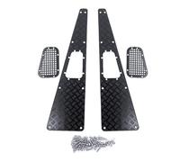 Jeu De Plaques De Dérapage De Capot En Acier Inoxydable, Pour Traxxas Trx4 Land Rover Defender Rc Modèle De Voiture, Pièces De Mise À Niveau
