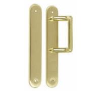 Jeu de plaques SIGNATURE bec de canne laiton poli - VACHETTE - 042590