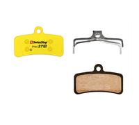 SwissStop Plaquettes de frein à disque VTT Disc 27 RS - organiques - jaune - pour Shimano