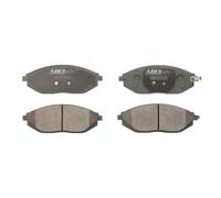 Jeu de plaquettes de frein ABE C10024ABE, avant