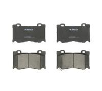 Jeu de plaquettes de frein ABE C11095ABE, avant