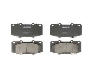 Jeu de plaquettes de frein ABE C12136ABE, avant
