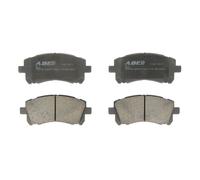 Jeu de plaquettes de frein ABE C17011ABE, avant