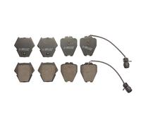 Jeu de plaquettes de frein ABE C1A049ABE, avant
