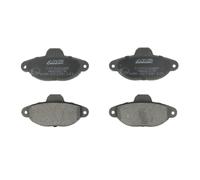 Jeu de plaquettes de frein ABE C1F026ABE, avant