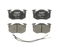Jeu de plaquettes de frein ABE C1R002ABE, avant
