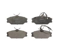 Jeu de plaquettes de frein ABE C1R007ABE, avant