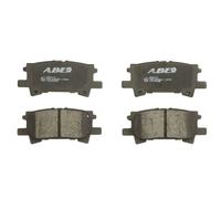 Jeu de plaquettes de frein ABE C22032ABE, arrière