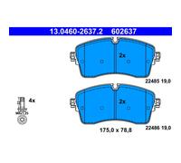 Plaquettes de frein 13.0460-2637.2 ATE pour LAND ROVER DISCOVERY SPORT