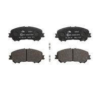 Jeu de plaquettes de frein ATE 13.0460-5652.2, avant