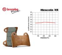 JEU DE PLAQUETTES DE FREIN AVANT BREMBO POUR PEUGEOT LOOXOR 100 2002 SUR