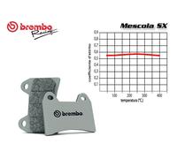 Jeu de plaquettes de frein BREMBO MT07YA47SX