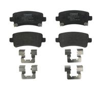 Jeu de plaquettes de frein BOSCH 0 986 424 124, arrière