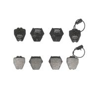 Jeu de plaquettes de frein BOSCH 0 986 424 689, avant