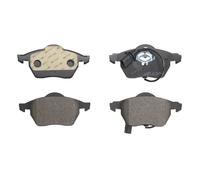 Jeu de plaquettes de frein BRECK 23018 00 701 10, avant
