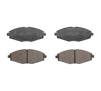 Jeu de plaquettes de frein BRECK 23241 00 702 00, avant
