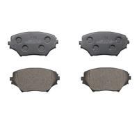 Jeu de plaquettes de frein BRECK 23585 00 701 00, avant