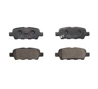 Jeu de plaquettes de frein BRECK 23871 00 702 10, arrière